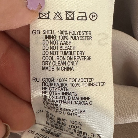 Women's Reiss Tinley Lace Dress Black Nude Slip Size 4 Cocktail Party Formal - Picture 8 of 9